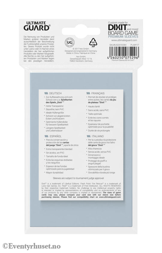 Ultimate Guard Board Game Sleeves (90) - Dixit™ and more Storage & Protection