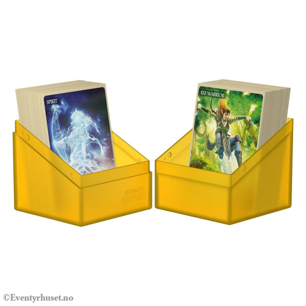 Ultimate Guard Boulder 100+ - Amber Storage & Protection