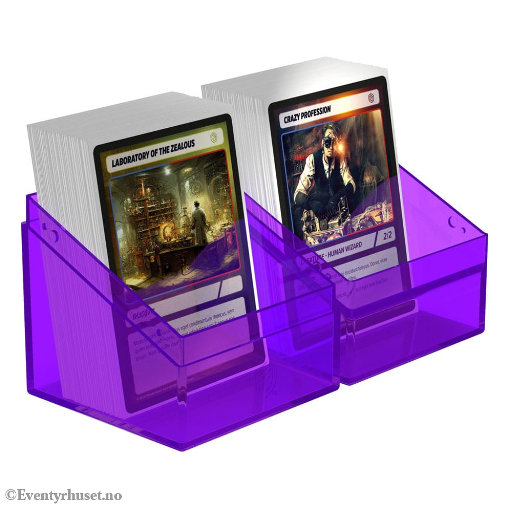 Ultimate Guard Boulder 100+ Clear - Amethyst Storage & Protection