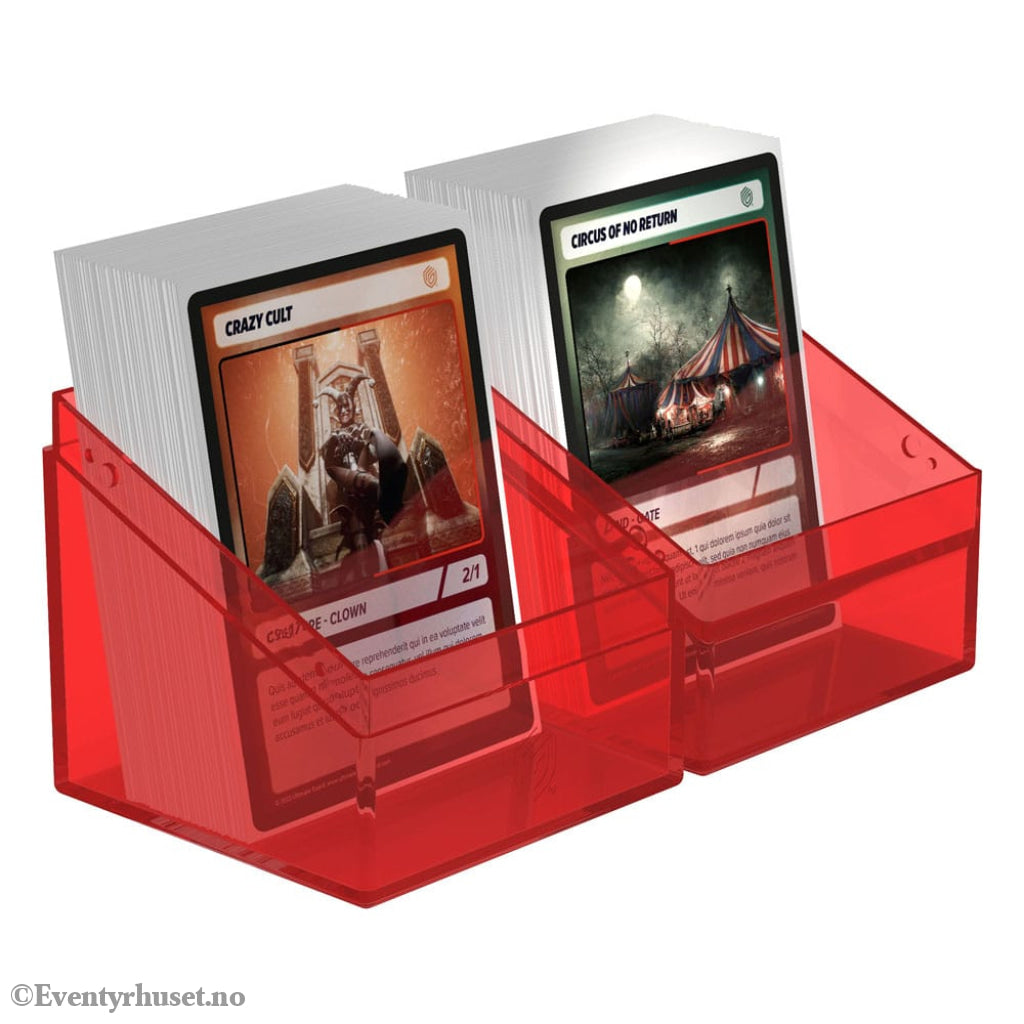 Ultimate Guard Boulder 100+ Clear - Ruby Storage & Protection
