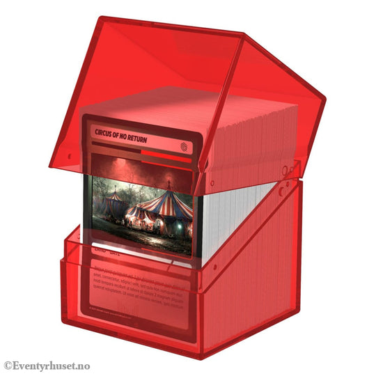Ultimate Guard Boulder 100+ Clear - Ruby Storage & Protection