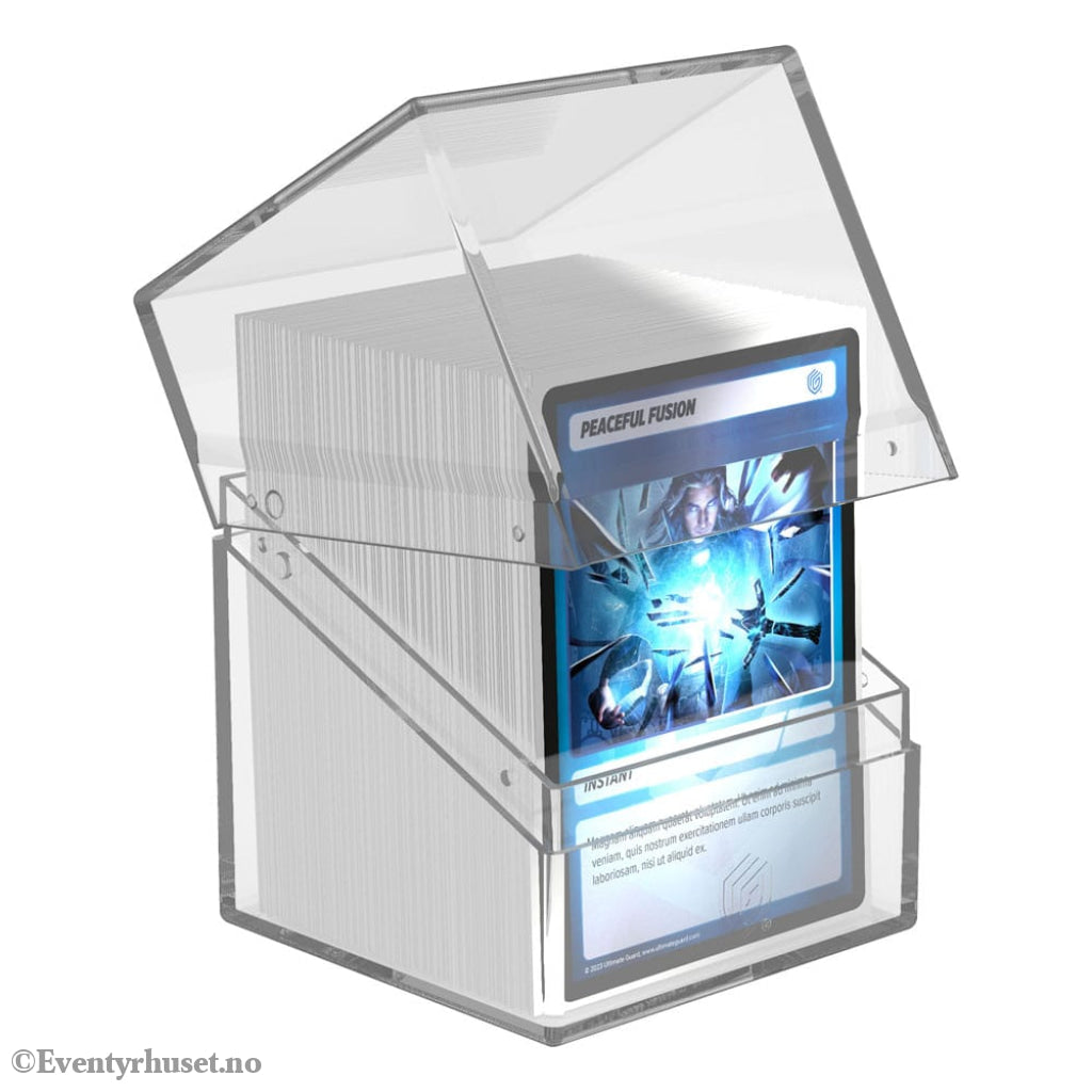 Ultimate Guard Boulder 100+ Clear - Transparent Storage & Protection