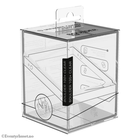 Ultimate Guard Boulder 100+ Clear - Transparent Storage & Protection