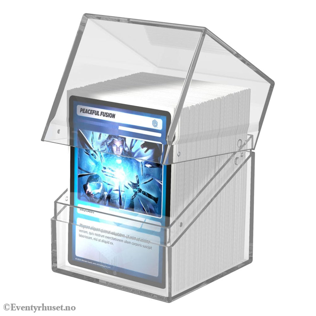 Ultimate Guard Boulder 100+ Clear - Transparent Storage & Protection