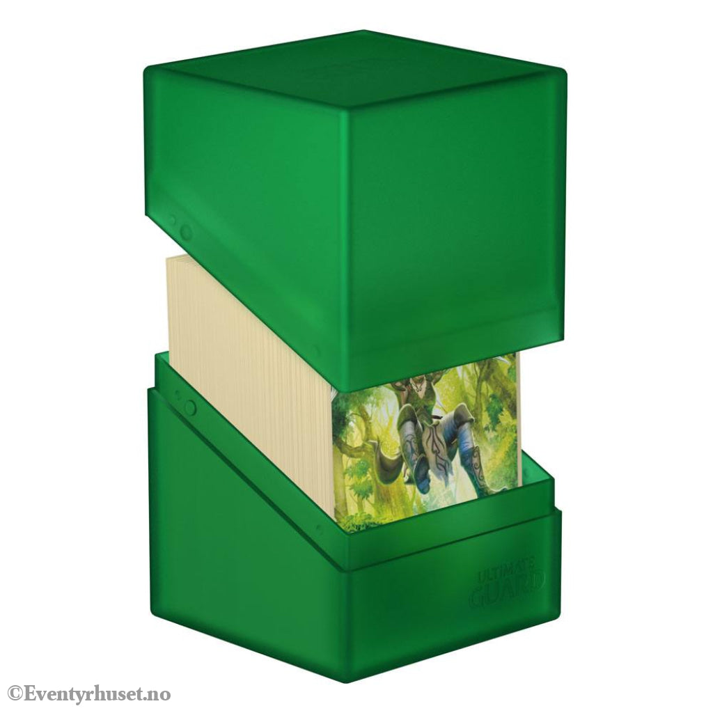 Ultimate Guard Boulder 100+ - Emerald Storage & Protection