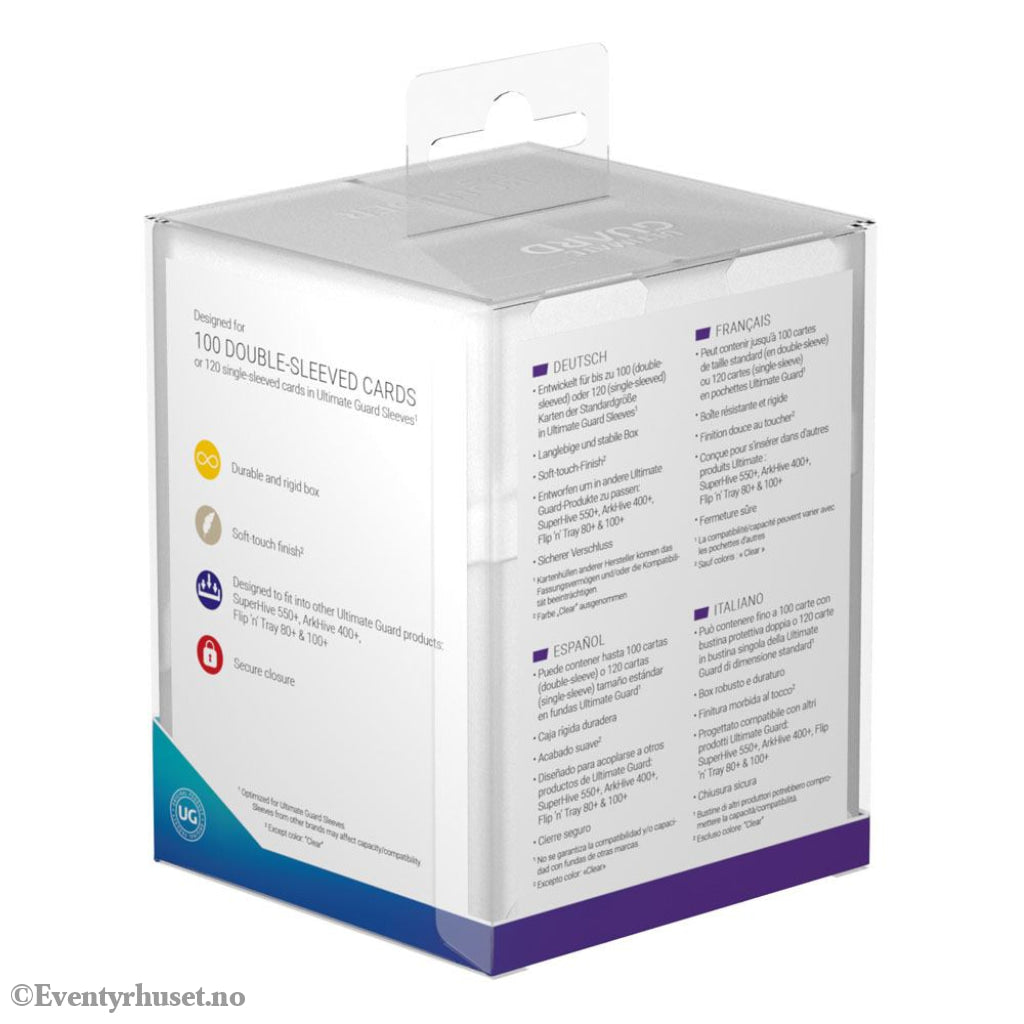 Ultimate Guard Boulder 100+ - Frosted Storage & Protection