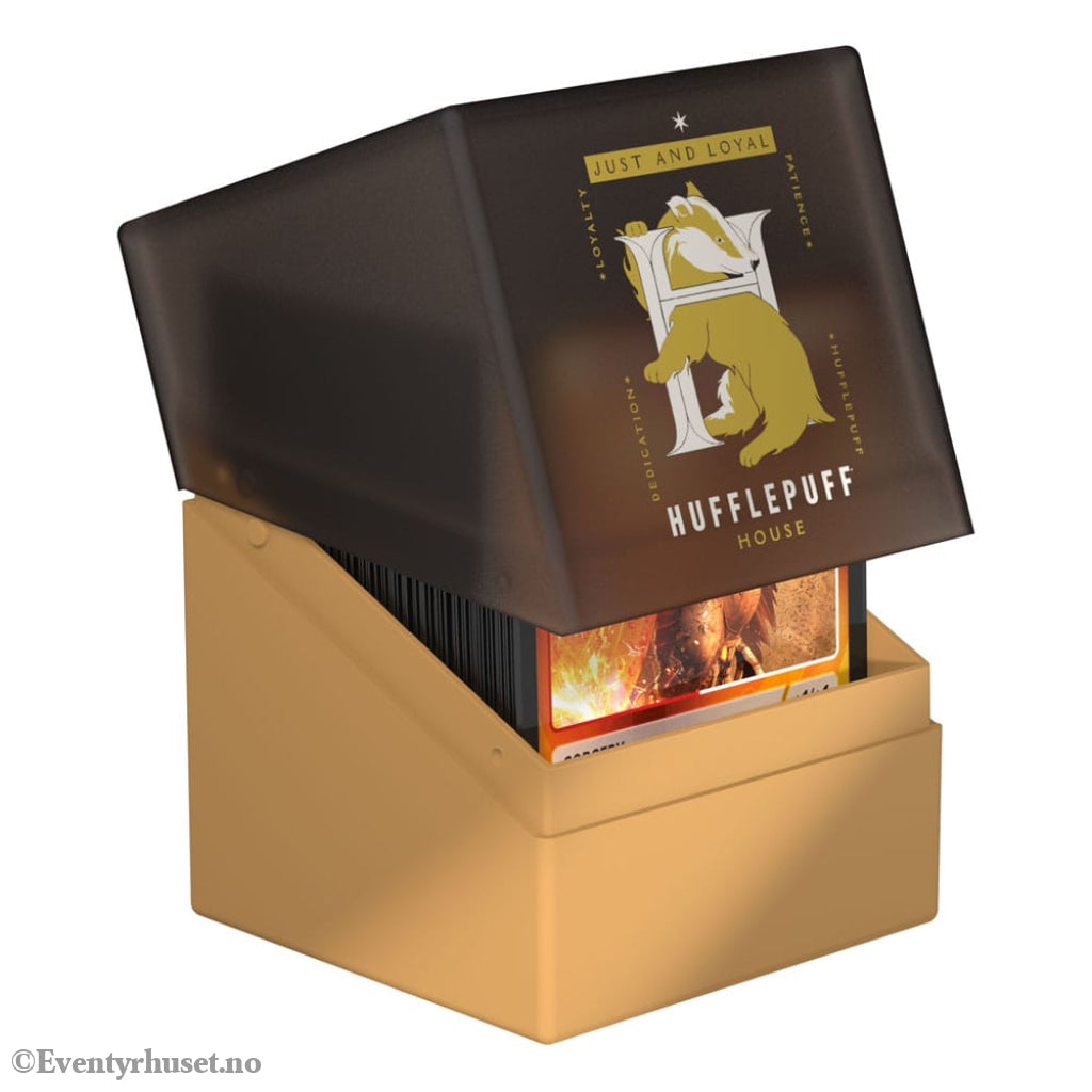 Ultimate Guard Boulder 100+ Harry Potter - Hufflepuff Storage & Protection