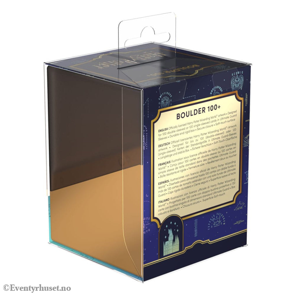 Ultimate Guard Boulder 100+ Harry Potter - Hufflepuff Storage & Protection