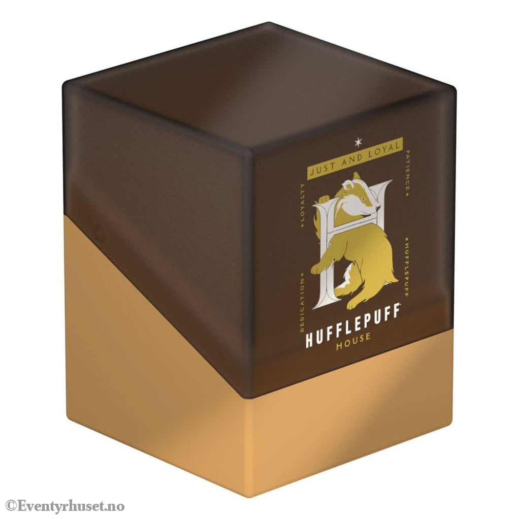 Ultimate Guard Boulder 100+ Harry Potter - Hufflepuff Storage & Protection