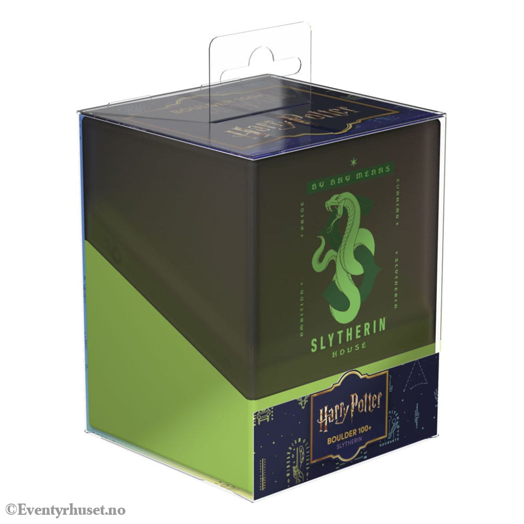 Ultimate Guard Boulder 100+ Harry Potter - Slytherin Storage & Protection