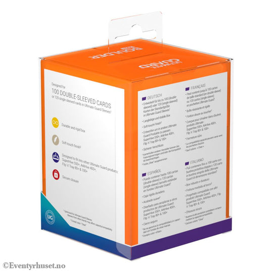 Ultimate Guard Boulder 100+ - Poppy Topaz Storage & Protection