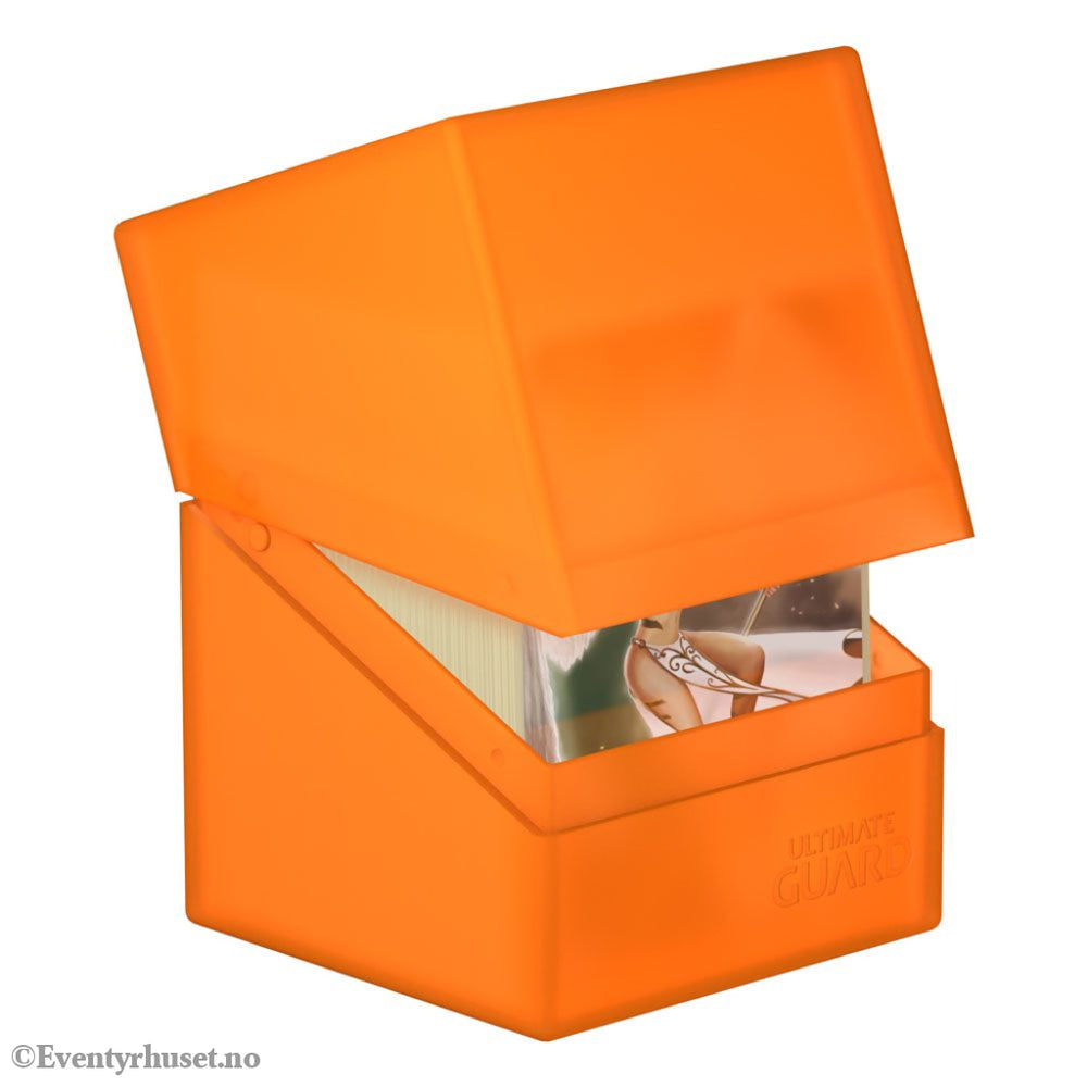 Ultimate Guard Boulder 100+ - Poppy Topaz Storage & Protection