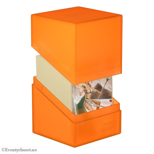 Ultimate Guard Boulder 100+ - Poppy Topaz Storage & Protection