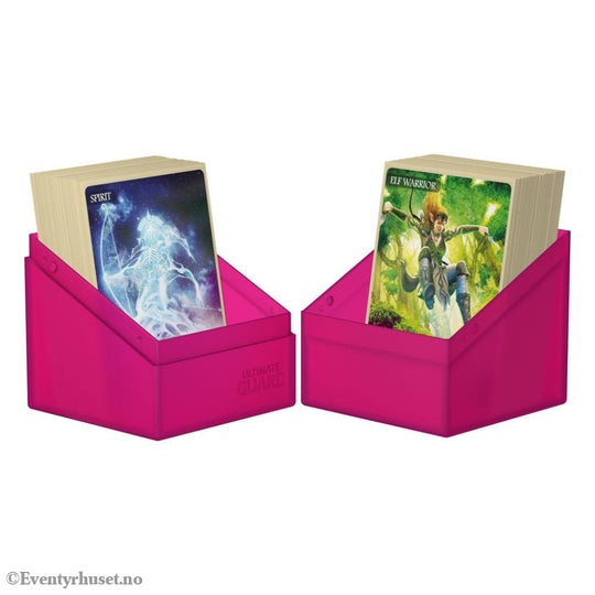 Ultimate Guard Boulder 100+ - Rhodonite Storage & Protection