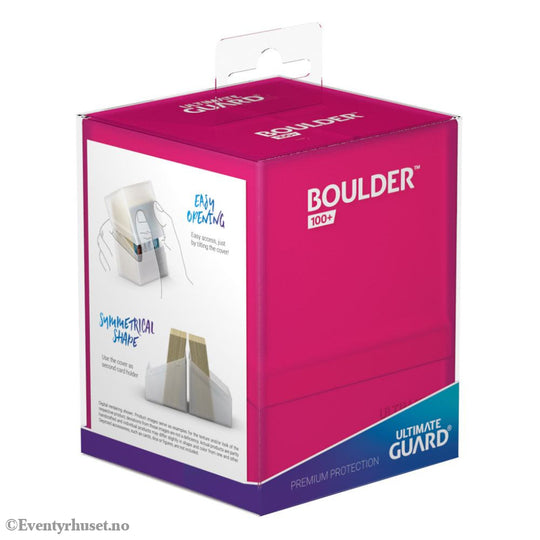 Ultimate Guard Boulder 100+ - Rhodonite Storage & Protection