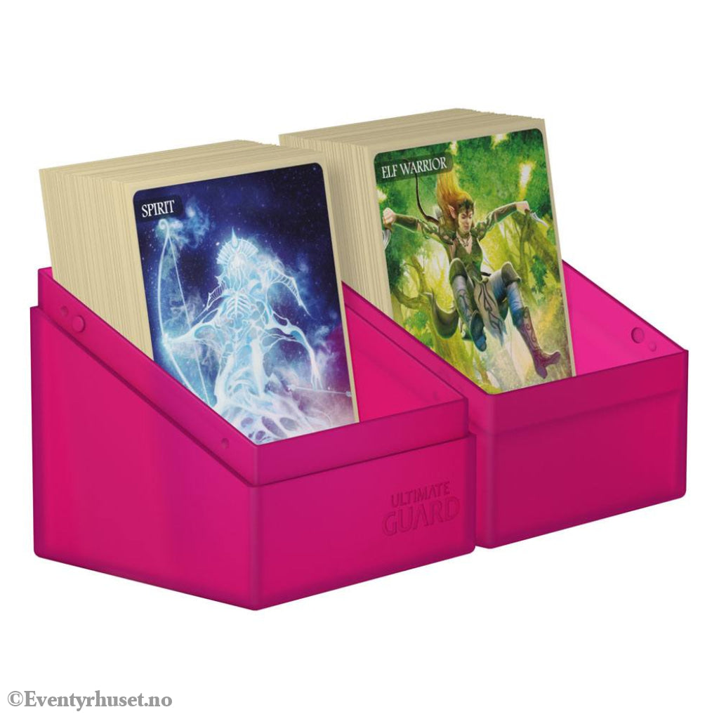 Ultimate Guard Boulder 100+ - Rhodonite Storage & Protection