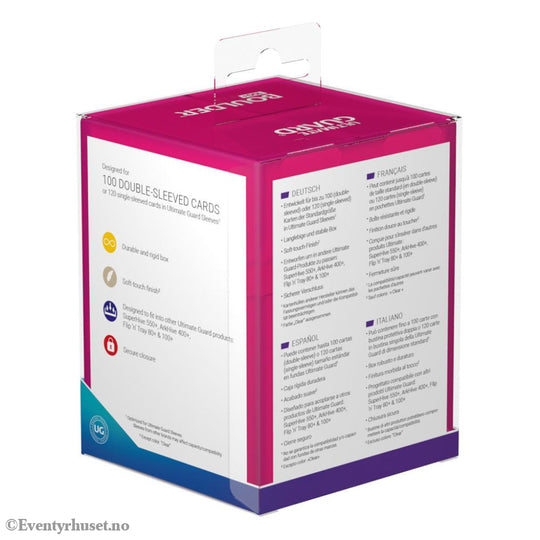 Ultimate Guard Boulder 100+ - Rhodonite Storage & Protection
