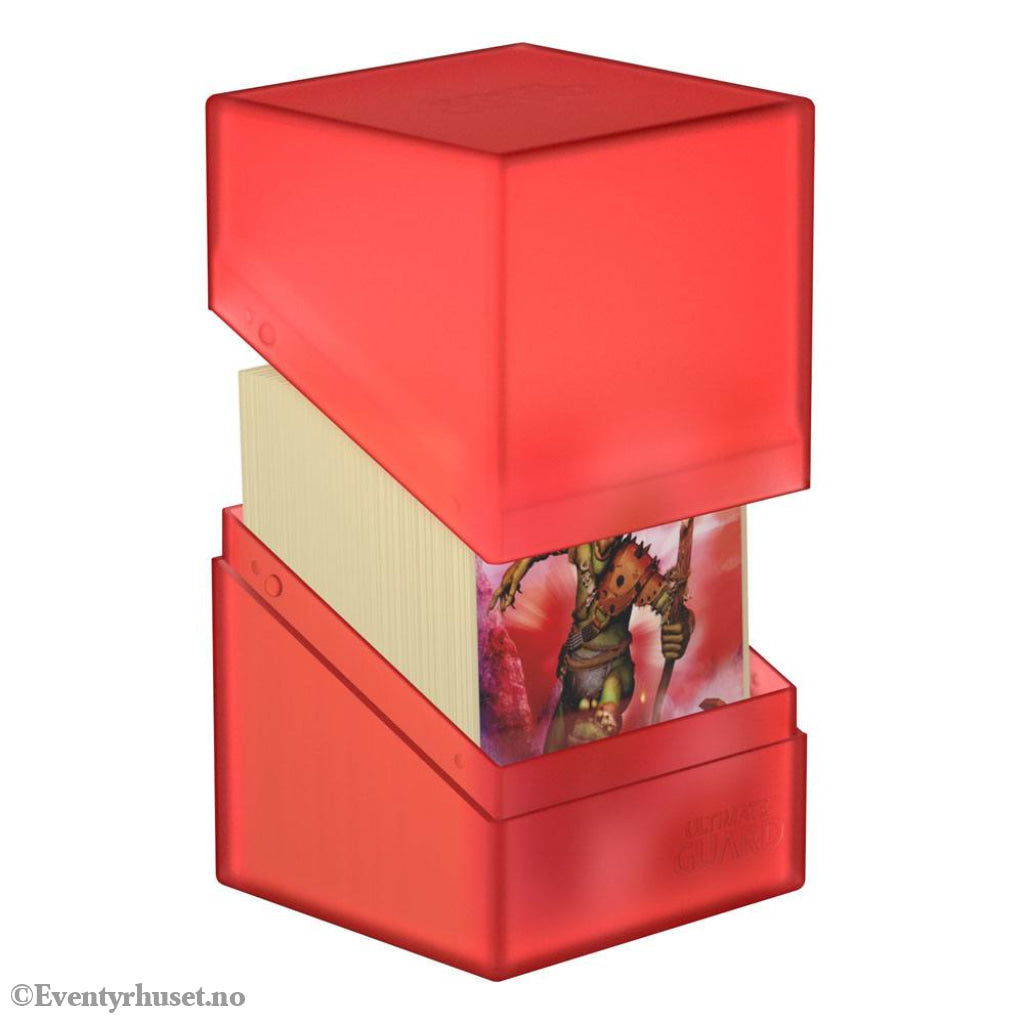 Ultimate Guard Boulder 100+ - Ruby Storage & Protection