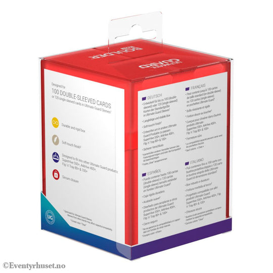 Ultimate Guard Boulder 100+ - Ruby Storage & Protection