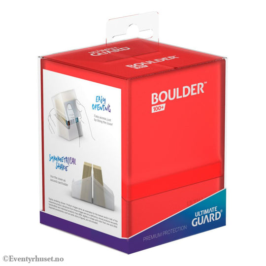 Ultimate Guard Boulder 100+ - Ruby Storage & Protection