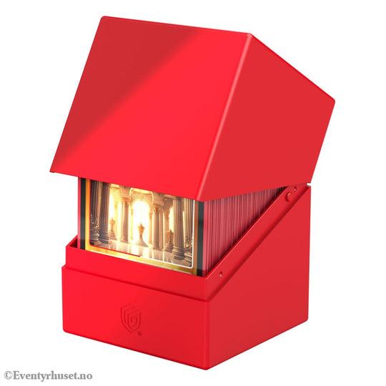 Ultimate Guard Boulder 100+ Solid - Red Storage & Protection