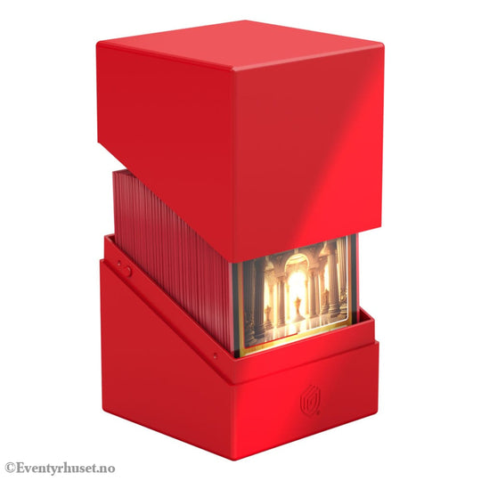 Ultimate Guard Boulder 100+ Solid - Red Storage & Protection