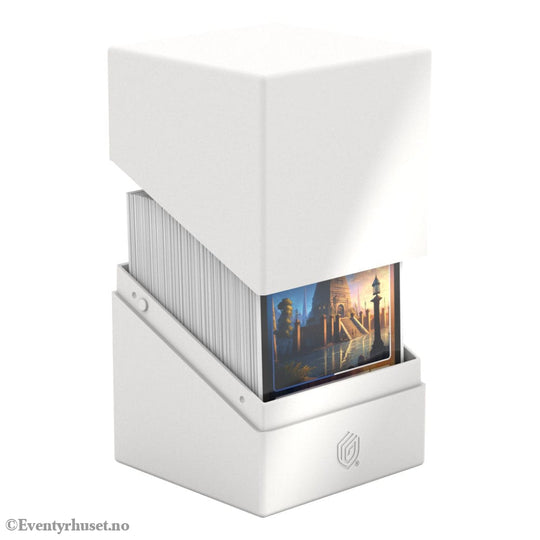 Ultimate Guard Boulder 100+ Solid - White Storage & Protection