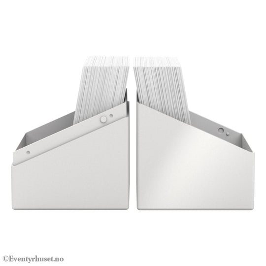 Ultimate Guard Boulder 100+ Solid - White Storage & Protection