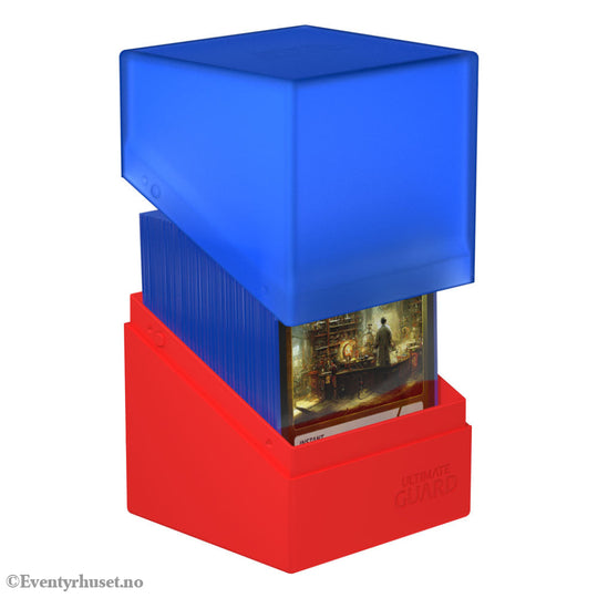 Ultimate Guard Boulder 100+ Synergy - Blue/Red Storage & Protection