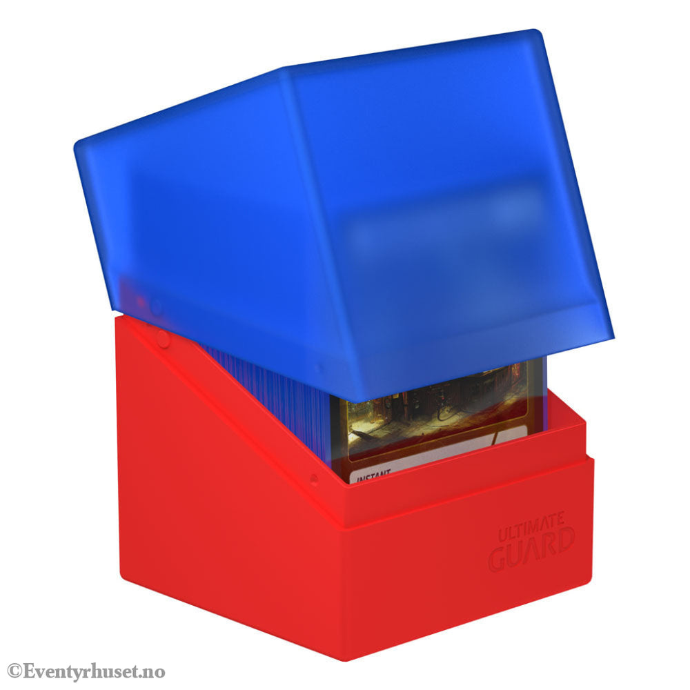 Ultimate Guard Boulder 100+ Synergy - Blue/Red Storage & Protection