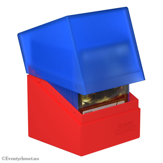 Ultimate Guard Boulder 100+ Synergy - Blue/Red Storage & Protection