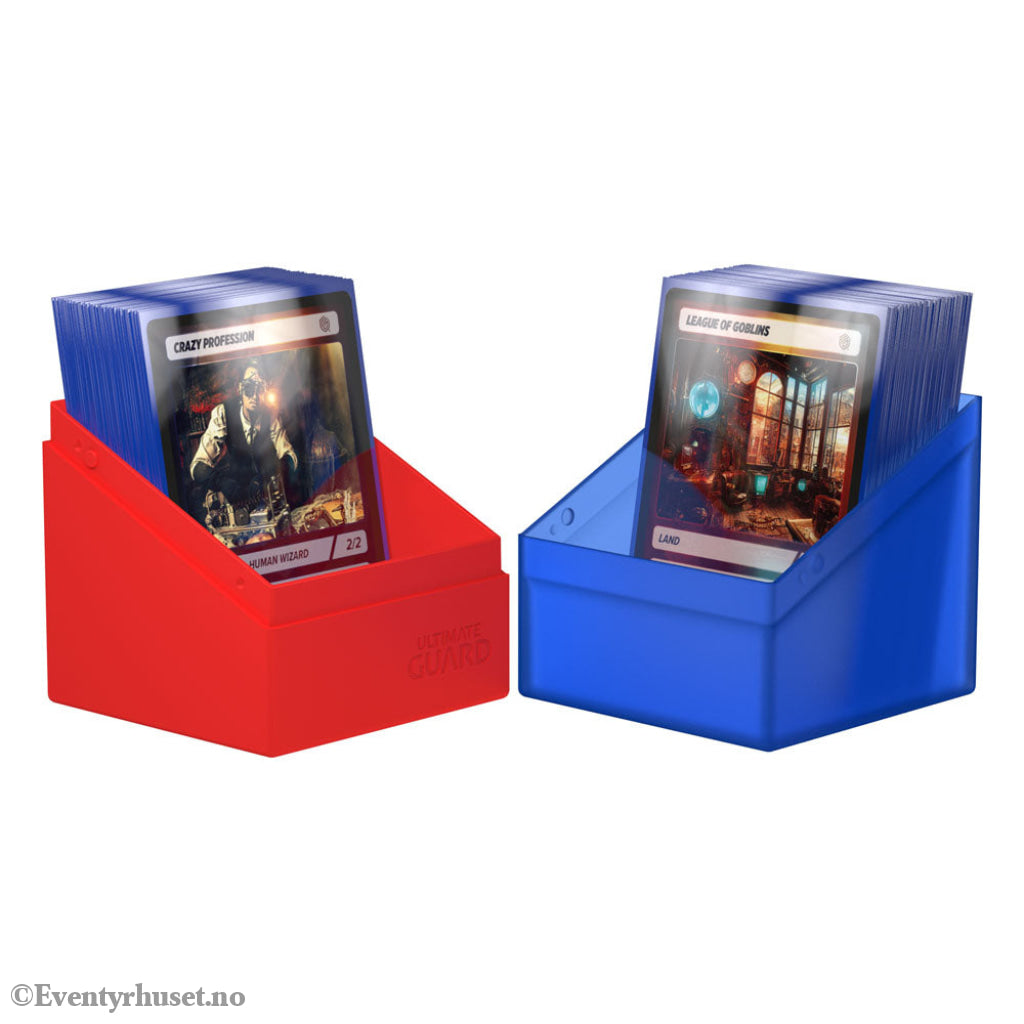Ultimate Guard Boulder 100+ Synergy - Blue/Red Storage & Protection