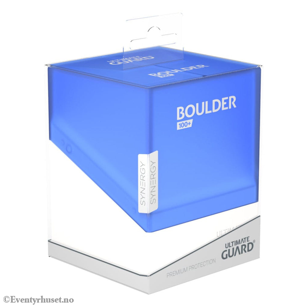 Ultimate Guard Boulder 100+ Synergy - Blue/White Storage & Protection