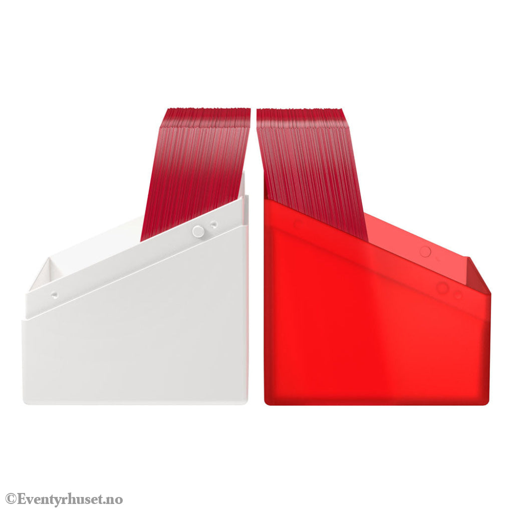 Ultimate Guard Boulder 100+ Synergy - Red/White Storage & Protection
