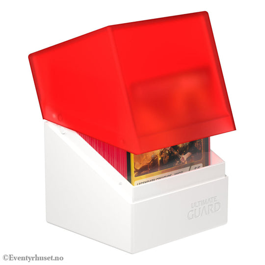 Ultimate Guard Boulder 100+ Synergy - Red/White Storage & Protection