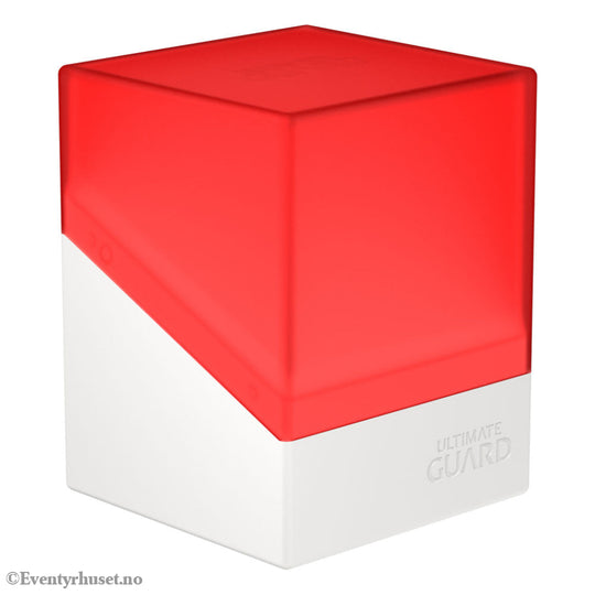 Ultimate Guard Boulder 100+ Synergy - Red/White Storage & Protection