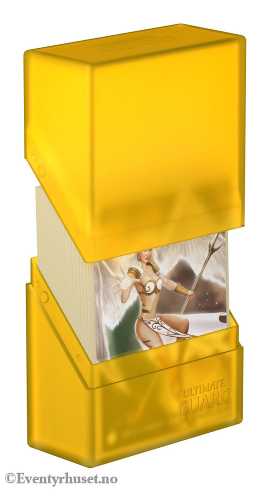 Ultimate Guard Boulder 40+ - Amber Storage & Protection