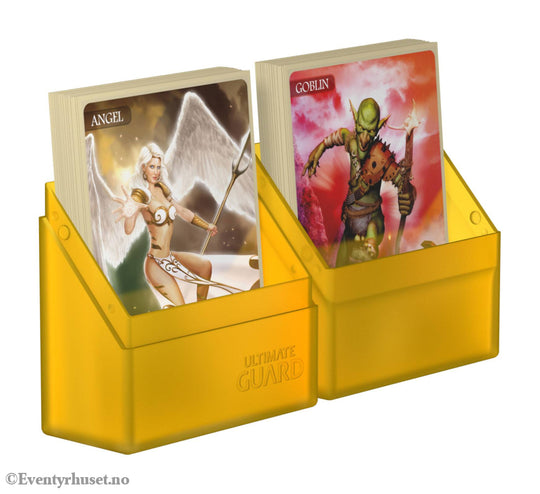 Ultimate Guard Boulder 40+ - Amber Storage & Protection