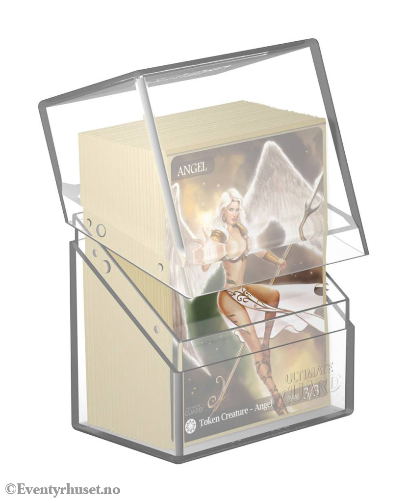 Ultimate Guard Boulder 60+ - Clear Storage & Protection