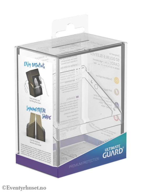 Ultimate Guard Boulder 60+ - Clear Storage & Protection