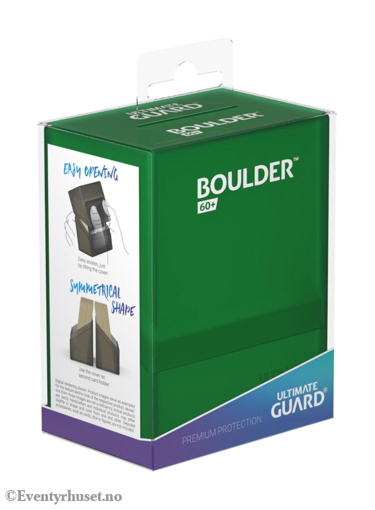Ultimate Guard Boulder 60+ - Emerald Storage & Protection