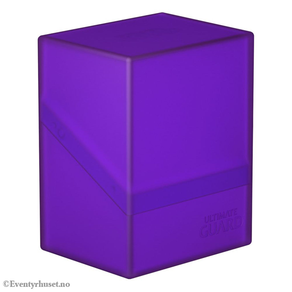Ultimate Guard Boulder 80+ - Amethyst Storage & Protection