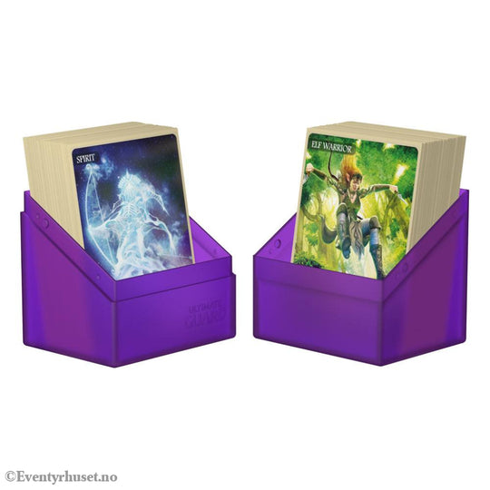 Ultimate Guard Boulder 80+ - Amethyst Storage & Protection