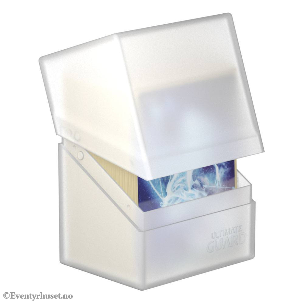 Ultimate Guard Boulder 80+ - Frosted Storage & Protection