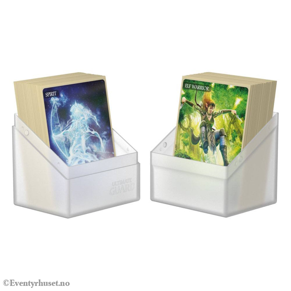 Ultimate Guard Boulder 80+ - Frosted Storage & Protection