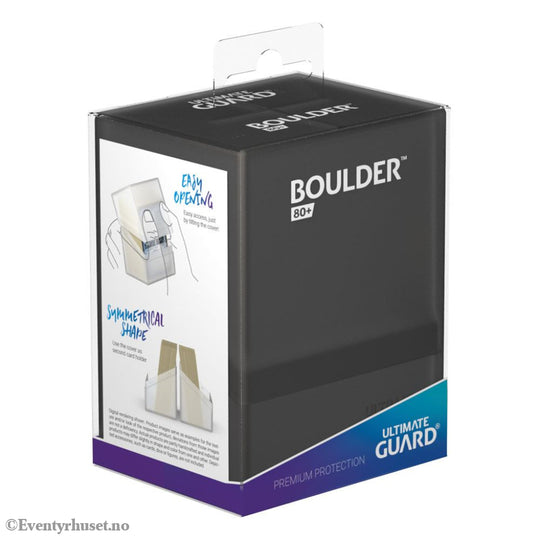 Ultimate Guard Boulder 80+ - Onyx Storage & Protection