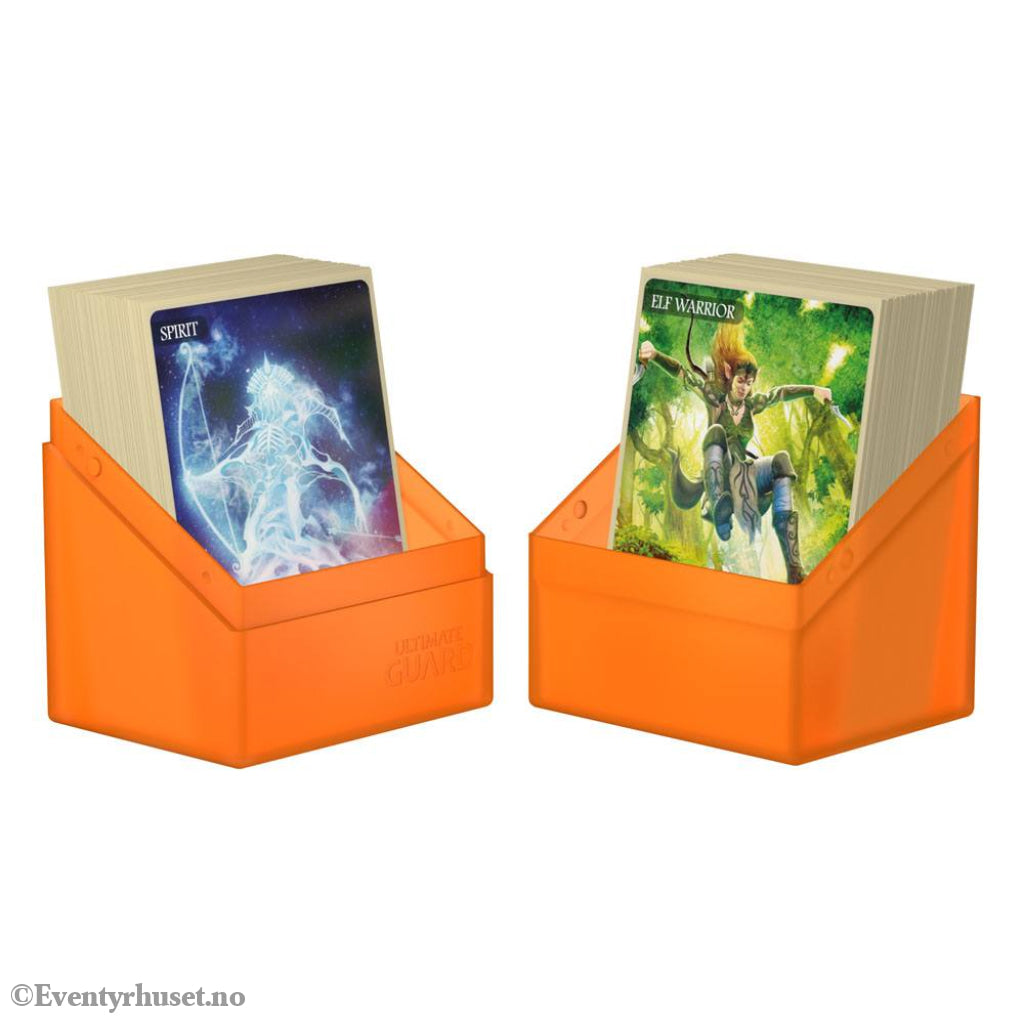 Ultimate Guard Boulder 80+ - Poppy Topaz Storage & Protection