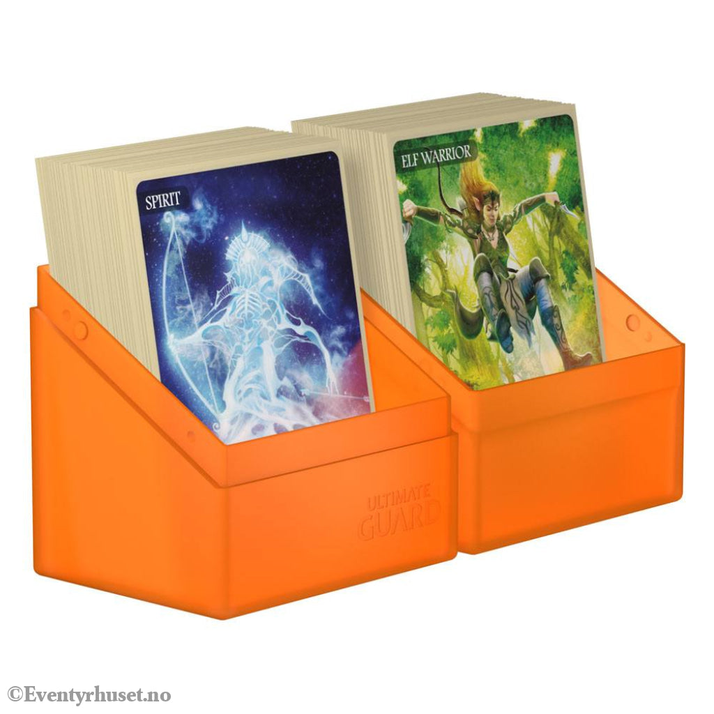 Ultimate Guard Boulder 80+ - Poppy Topaz Storage & Protection