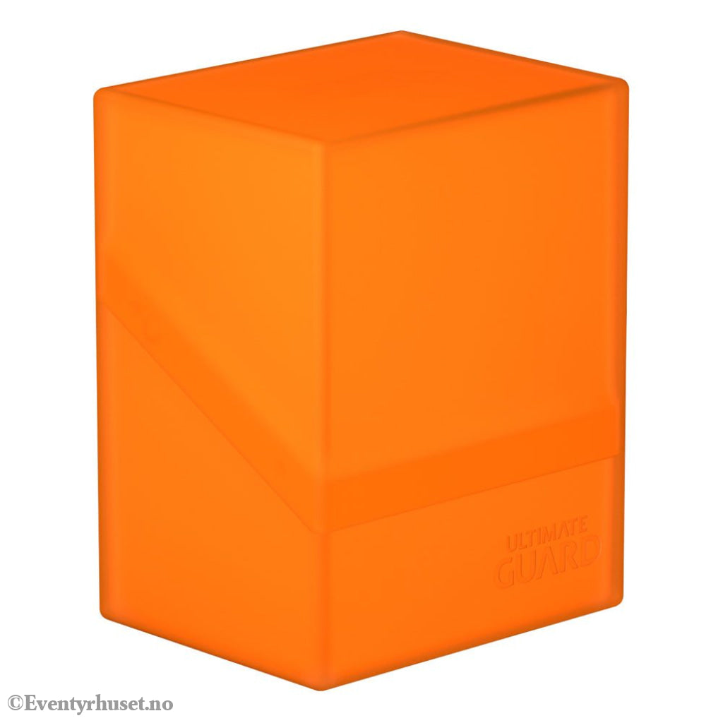 Ultimate Guard Boulder 80+ - Poppy Topaz Storage & Protection