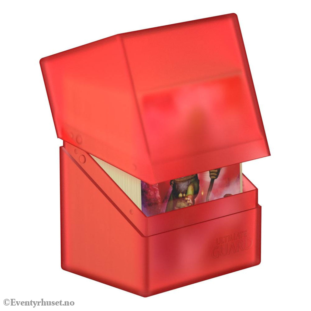 Ultimate Guard Boulder 80+ - Ruby Storage & Protection